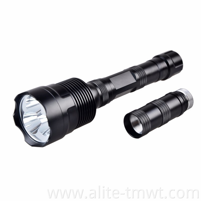 Heavy Duty Torch Light 3X T6 LED Super High Powered Flashlight with 3000LM